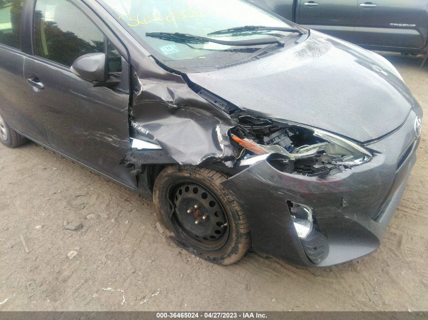 2016 TOYOTA PRIUS C ONE/TWO/THREE/FOUR - JTDKDTB35G1127997