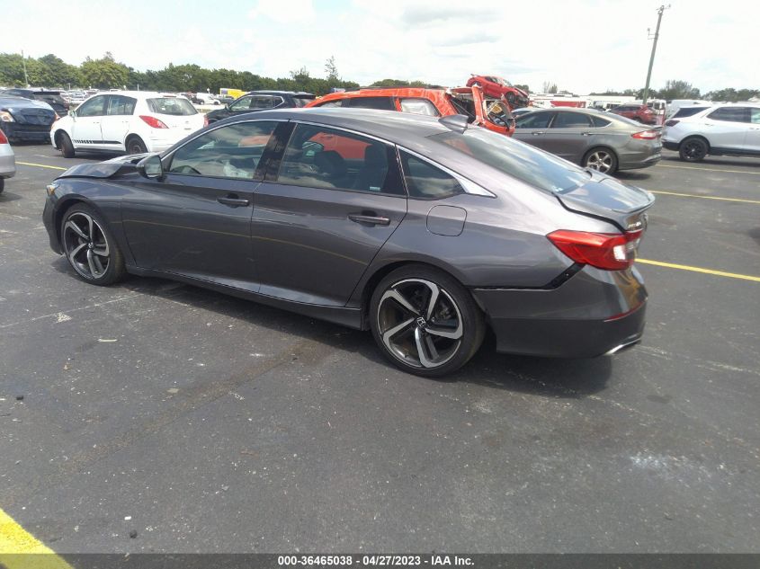 2019 HONDA ACCORD SEDAN SPORT 1.5T - 1HGCV1F35KA048680