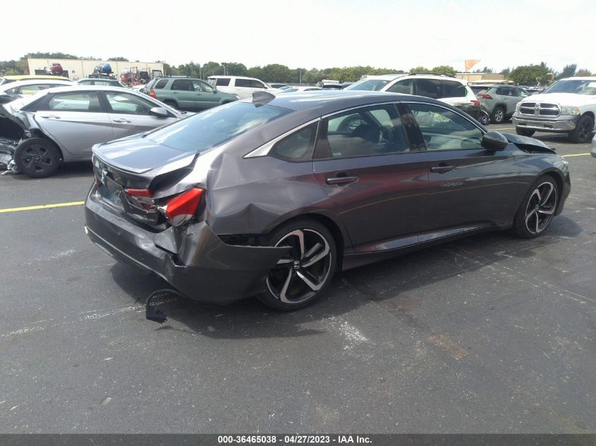 2019 HONDA ACCORD SEDAN SPORT 1.5T - 1HGCV1F35KA048680