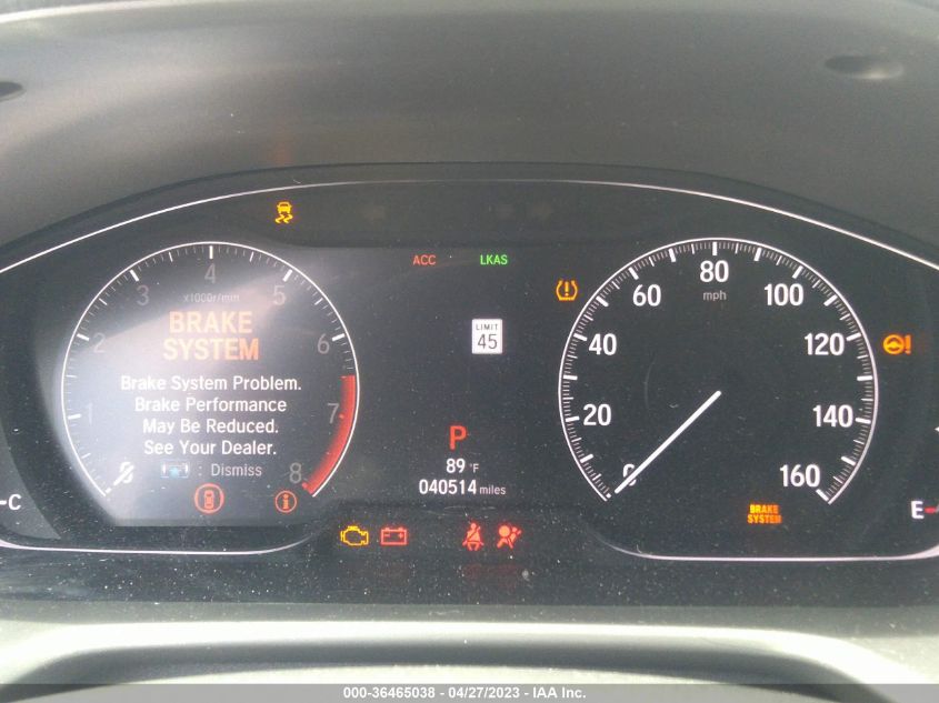 2019 HONDA ACCORD SEDAN SPORT 1.5T - 1HGCV1F35KA048680