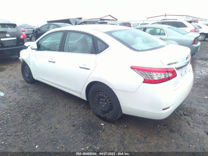 2014 NISSAN SENTRA SV - 3N1AB7AP4EL628899