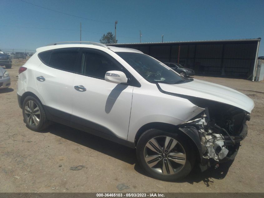 2014 HYUNDAI TUCSON LIMITED - KM8JU3AGXEU884384
