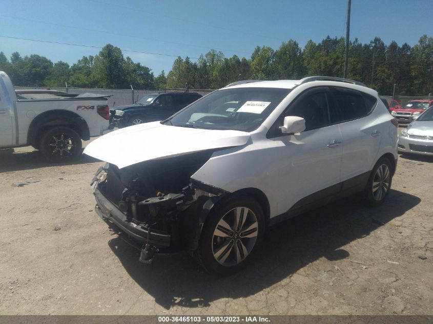 2014 HYUNDAI TUCSON LIMITED - KM8JU3AGXEU884384