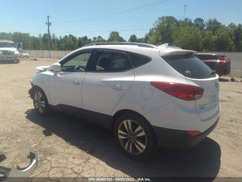 2014 HYUNDAI TUCSON LIMITED - KM8JU3AGXEU884384