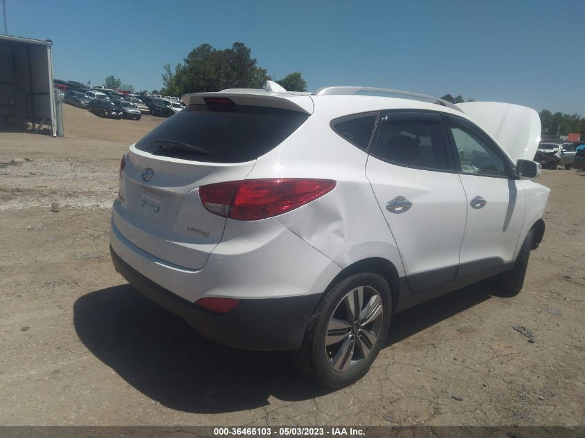 2014 HYUNDAI TUCSON LIMITED - KM8JU3AGXEU884384