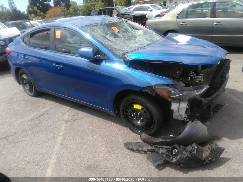 2017 HYUNDAI ELANTRA SE - KMHD74LF2HU112352