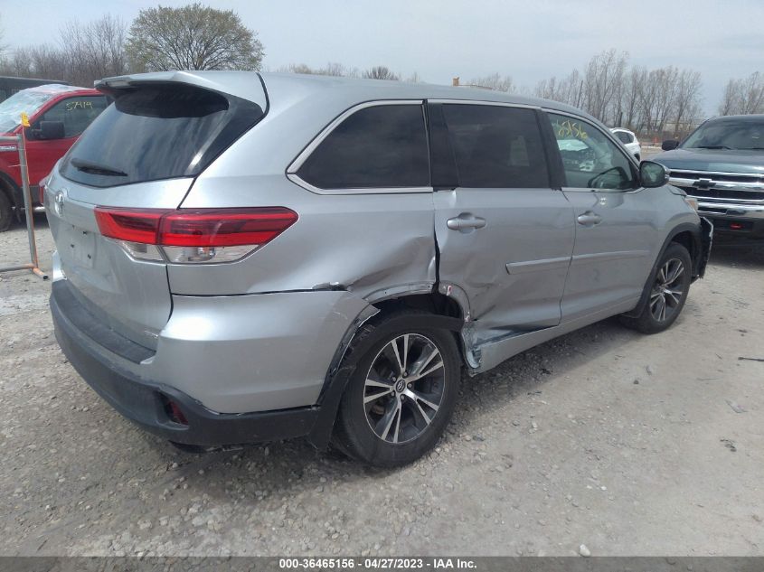 2018 TOYOTA HIGHLANDER LE - 5TDBZRFH5JS876092