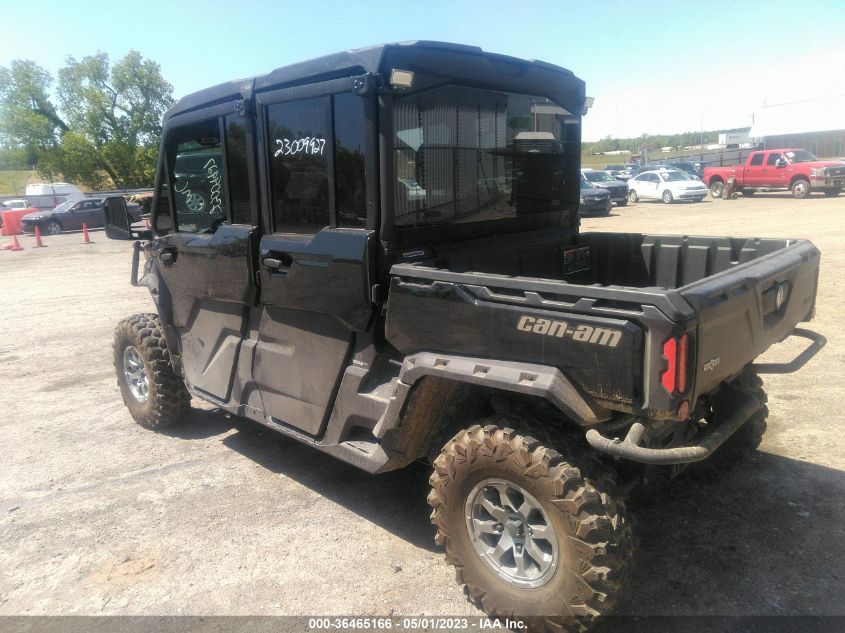 2023 CAN-AM DEFENDER MAX LIMITED CAB HD10 - 3JBUUAX4XPK000906