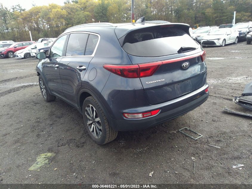 2017 KIA SPORTAGE EX - KNDPNCAC7H7261204