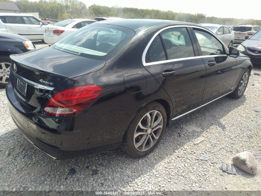 2016 MERCEDES-BENZ C-CLASS C 300 - 55SWF4KBXGU124950