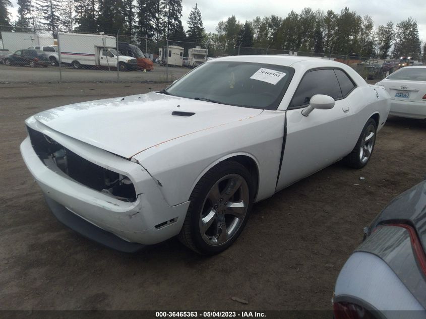 2013 DODGE CHALLENGER SXT - 2C3CDYAGXDH611199
