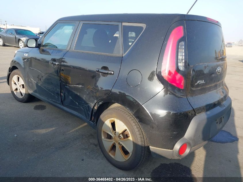 2015 KIA SOUL BASE - KNDJN2A24F7784412