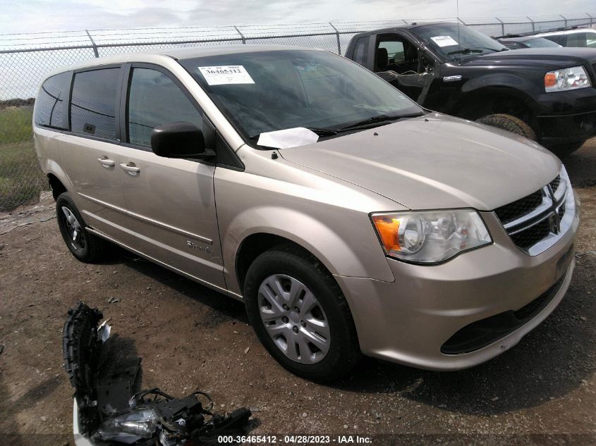 2014 DODGE GRAND CARAVAN SE - 2C4RDGBG5ER254833