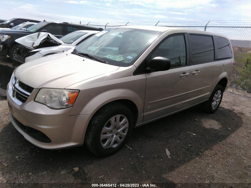 2014 DODGE GRAND CARAVAN SE - 2C4RDGBG5ER254833