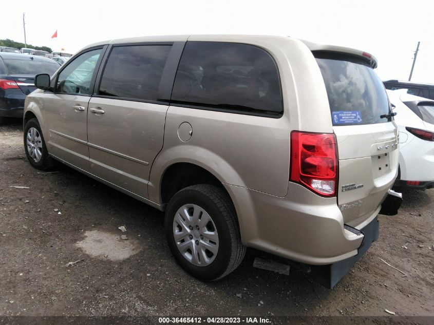 2014 DODGE GRAND CARAVAN SE - 2C4RDGBG5ER254833