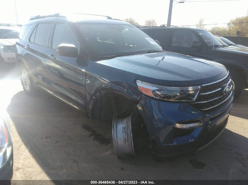 2021 FORD EXPLORER XLT - 1FMSK8DH0MGA79857