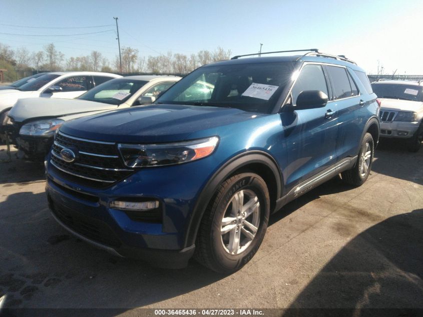 2021 FORD EXPLORER XLT - 1FMSK8DH0MGA79857