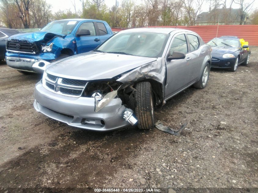 2013 DODGE AVENGER SE - 1C3CDZABXDN646116