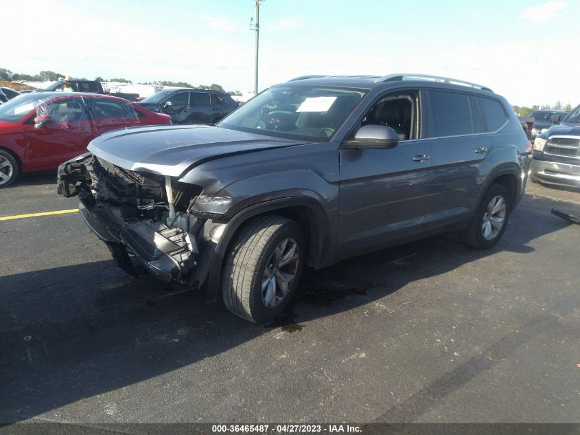 2019 VOLKSWAGEN ATLAS 2.0T SE - 1V2DP2CAXKC589555