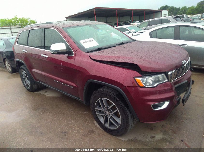 2018 JEEP GRAND CHEROKEE LIMITED - 1C4RJEBG3JC433873