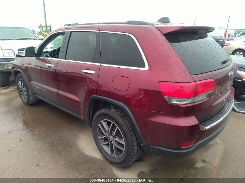 2018 JEEP GRAND CHEROKEE LIMITED - 1C4RJEBG3JC433873