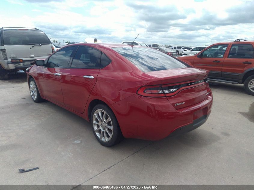 2013 DODGE DART LIMITED - 1C3CDFCA6DD176336