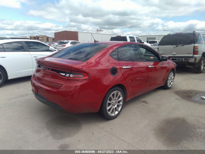 2013 DODGE DART LIMITED - 1C3CDFCA6DD176336