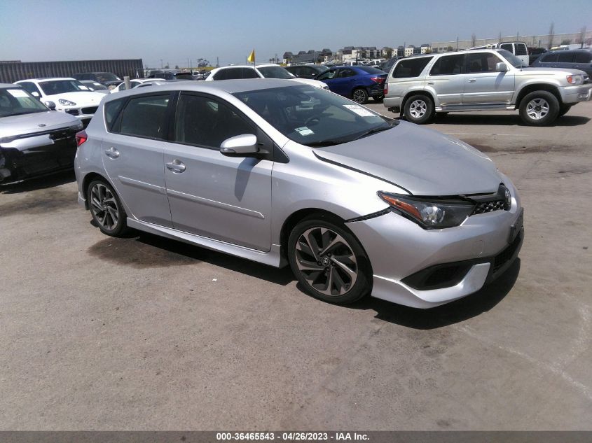 2018 TOYOTA COROLLA IM - JTNKARJE1JJ560301