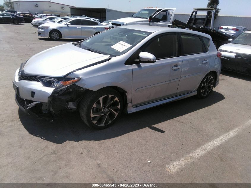 2018 TOYOTA COROLLA IM - JTNKARJE1JJ560301