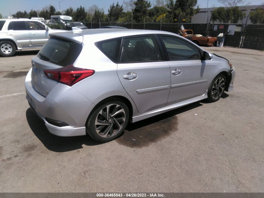 2018 TOYOTA COROLLA IM - JTNKARJE1JJ560301