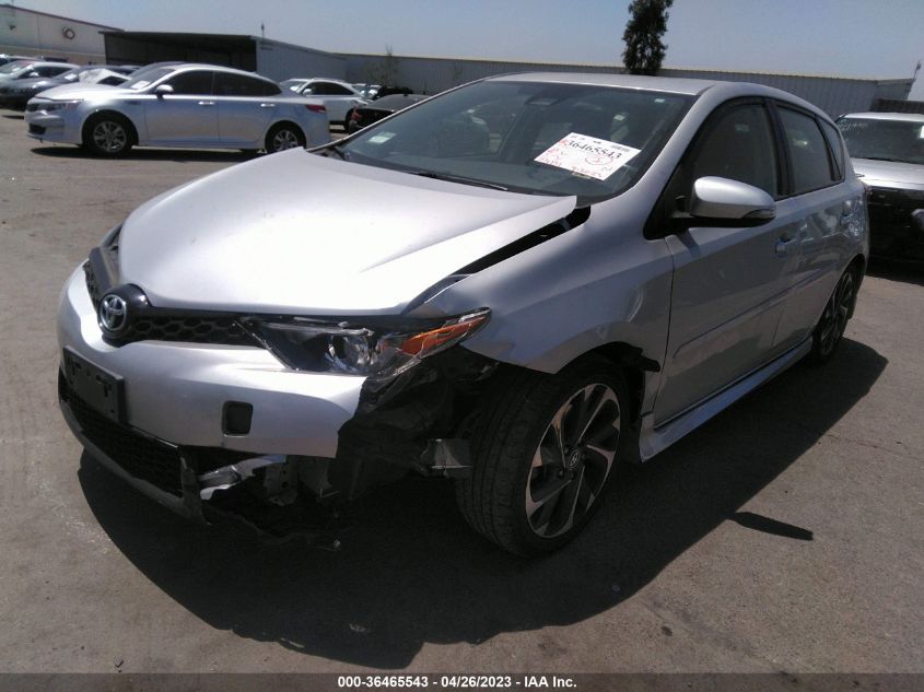 2018 TOYOTA COROLLA IM - JTNKARJE1JJ560301
