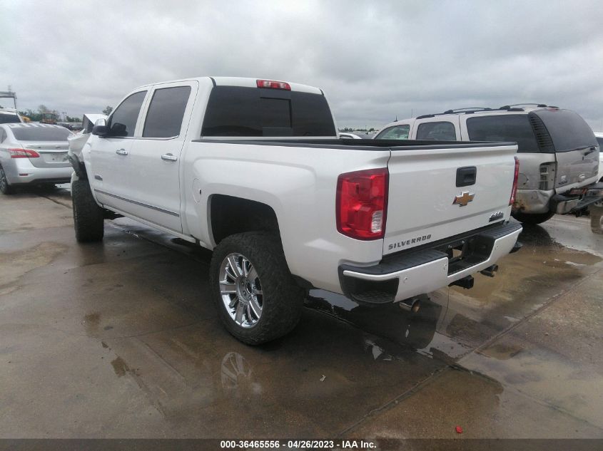 2018 CHEVROLET SILVERADO 1500 HIGH COUNTRY - 3GCUKTEC1JG186905
