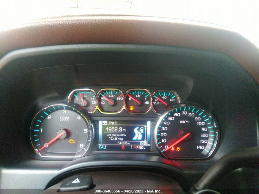 2018 CHEVROLET SILVERADO 1500 HIGH COUNTRY - 3GCUKTEC1JG186905