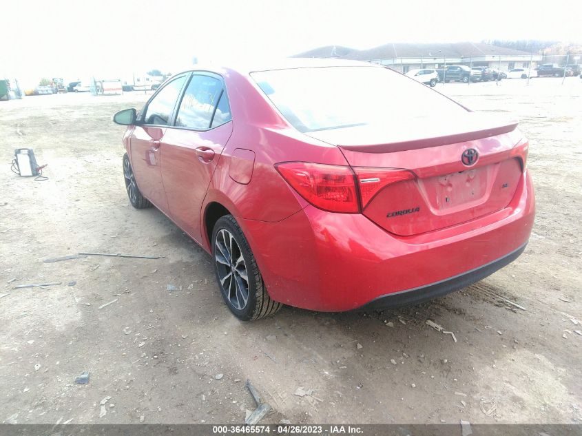 2017 TOYOTA COROLLA SE - 5YFBURHE7HP648549