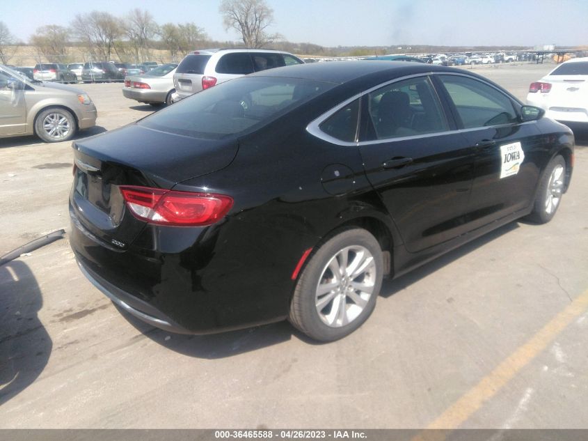 2017 CHRYSLER 200 LIMITED - 1C3CCCAB7HN512170
