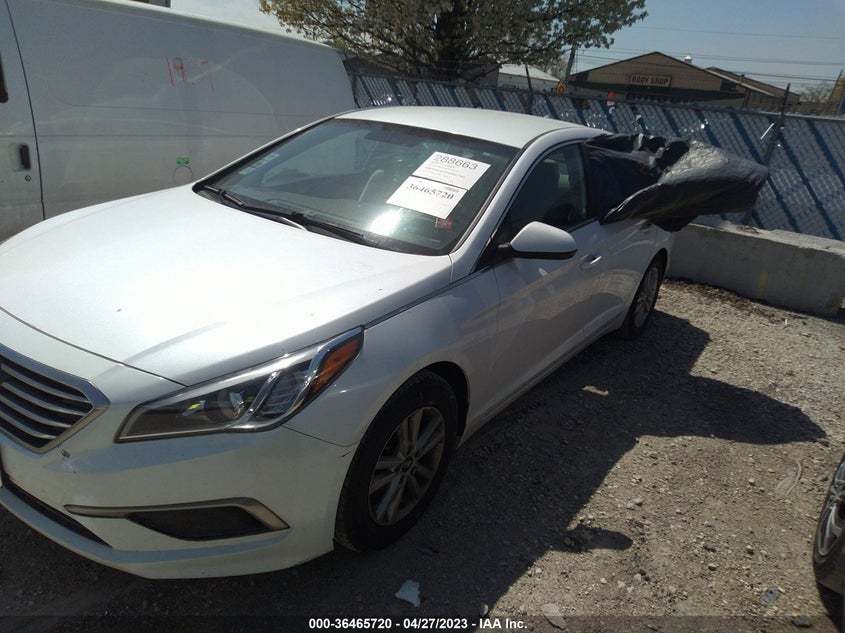 VIN 5NPE24AF6HH507395 2017 HYUNDAI SONATA 2.4L