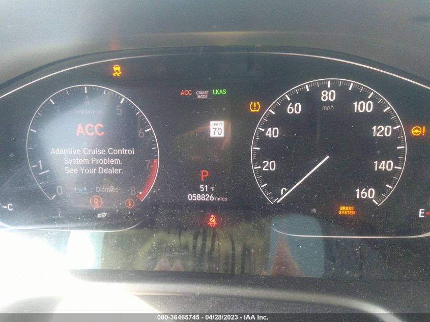 2018 HONDA ACCORD SEDAN TOURING 2.0T - 1HGCV2F98JA015732