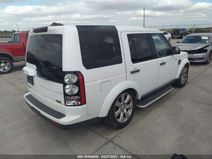 2016 LAND ROVER LR4 HSE - SALAG2V65GA809080