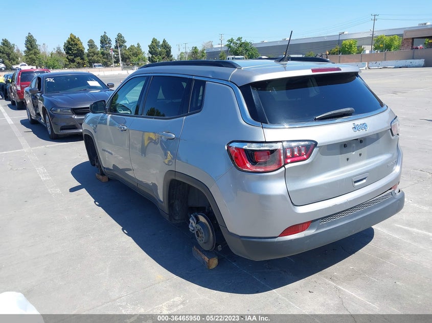 VIN 3C4NJCAB7LT224927 2020 JEEP COMPASS SPORT