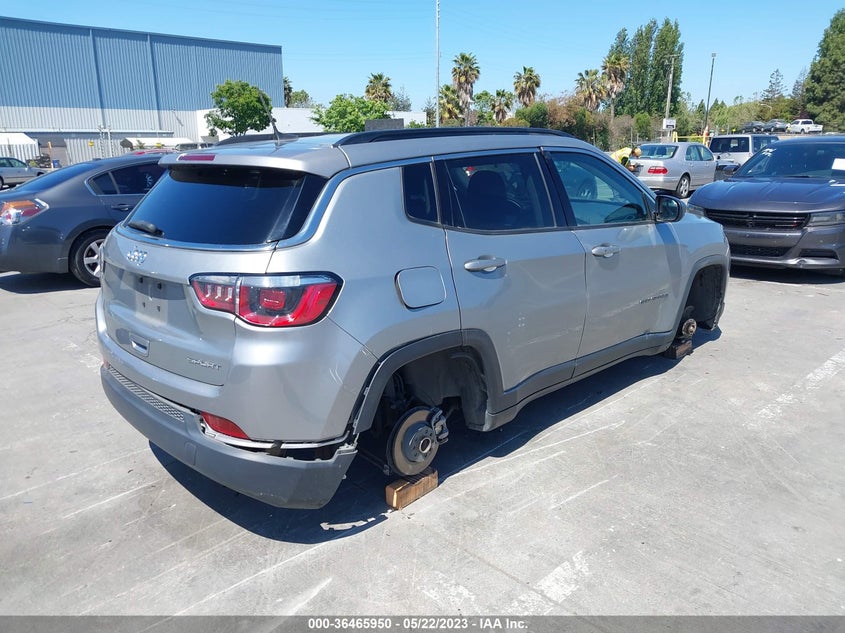 VIN 3C4NJCAB7LT224927 2020 JEEP COMPASS SPORT