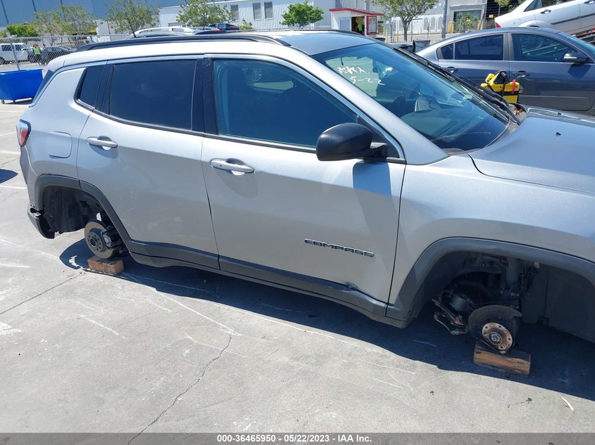 VIN 3C4NJCAB7LT224927 2020 JEEP COMPASS SPORT