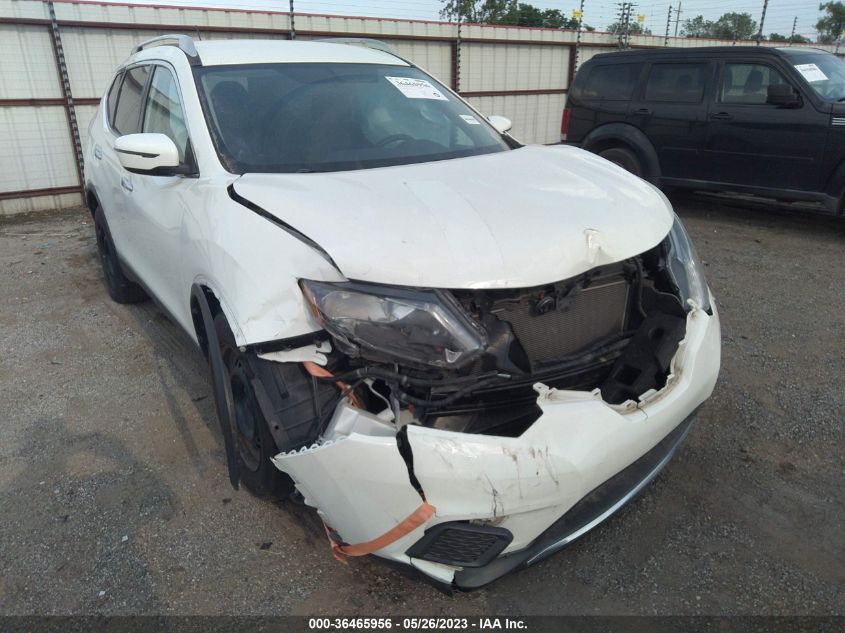 2016 NISSAN ROGUE SV/SL/S - 5N1AT2MT2GC818765