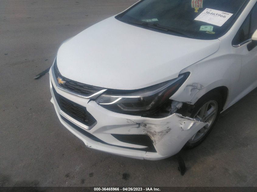 2018 CHEVROLET CRUZE LT - 1G1BE5SMXJ7107324