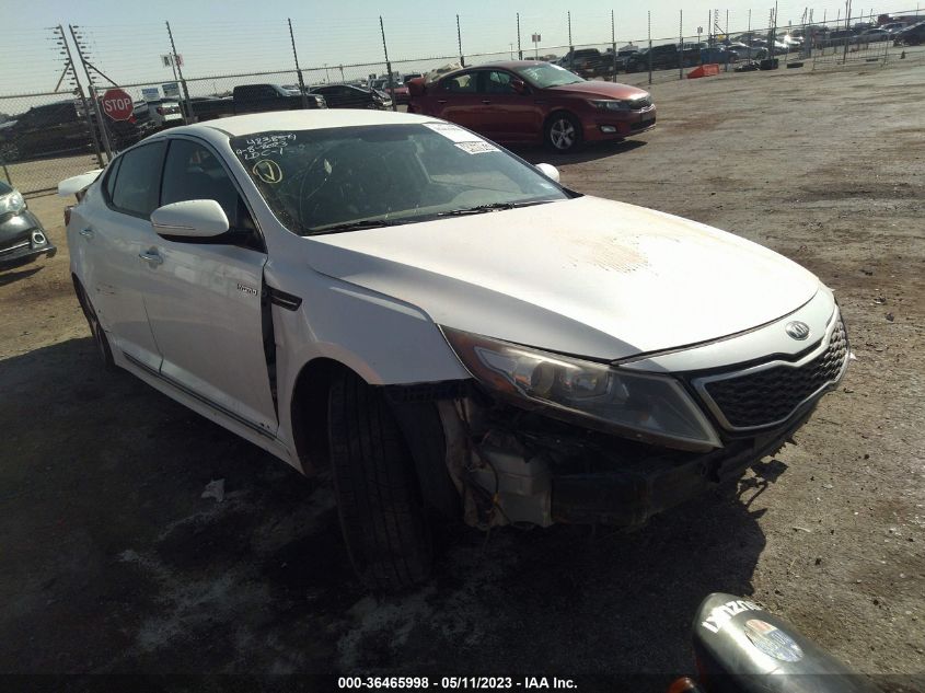 2013 KIA OPTIMA HYBRID LX - KNAGM4AD8D5061209