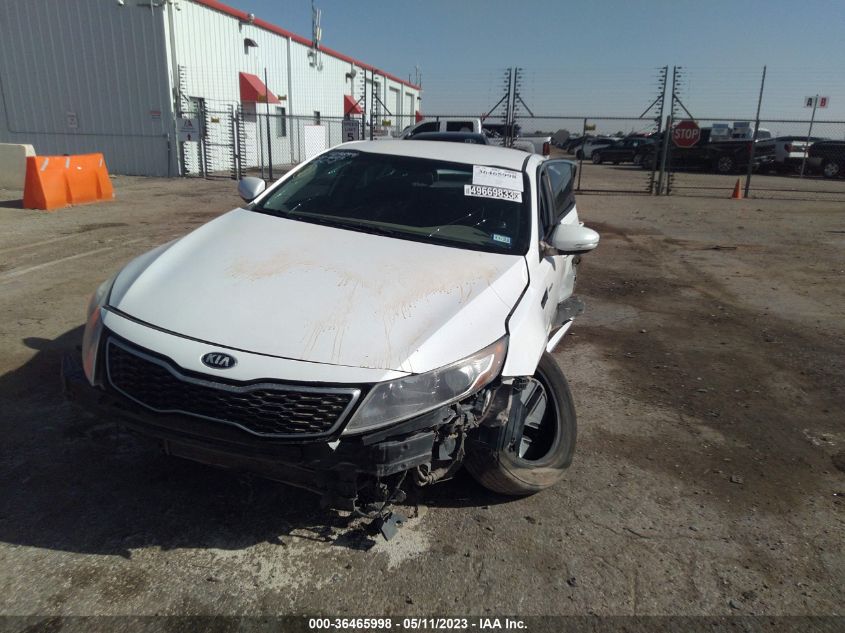 2013 KIA OPTIMA HYBRID LX - KNAGM4AD8D5061209