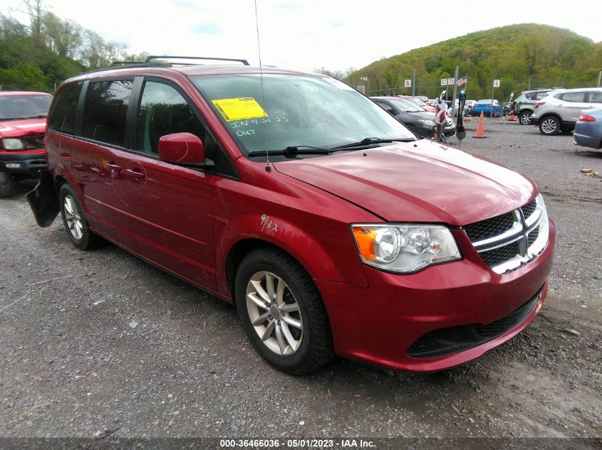 2016 DODGE GRAND CARAVAN SXT - 2C4RDGCG9GR257221