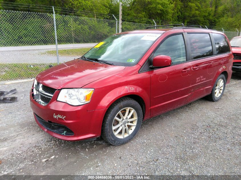 2016 DODGE GRAND CARAVAN SXT - 2C4RDGCG9GR257221