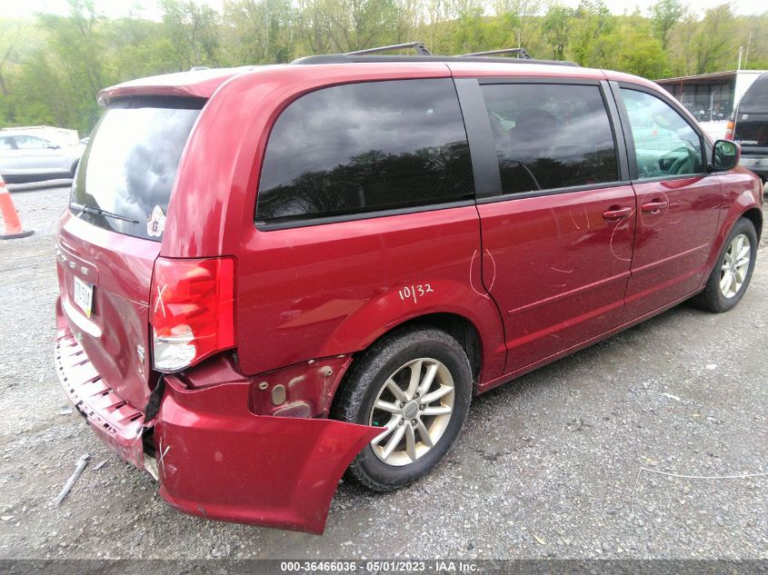 2016 DODGE GRAND CARAVAN SXT - 2C4RDGCG9GR257221
