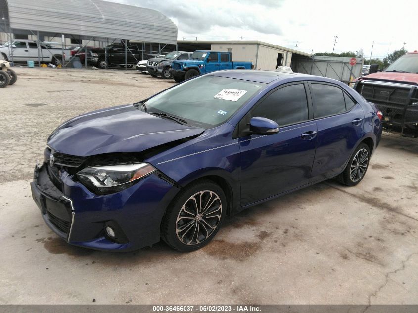 2015 TOYOTA COROLLA L/LE/S/S PLUS/LE PLUS - 5YFBURHE9FP348508