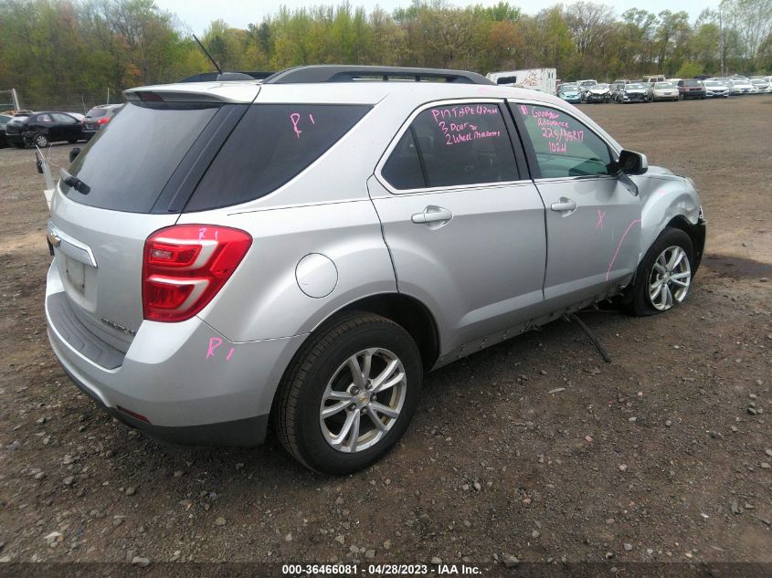 2016 CHEVROLET EQUINOX LT - 2GNALCEK3G1127516